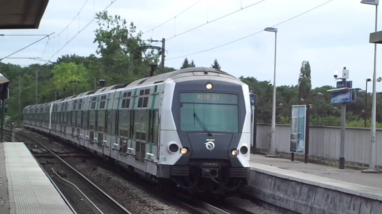 Paris Transilien L & RER A - Z 6400 + MI 09 - Achères-Ville