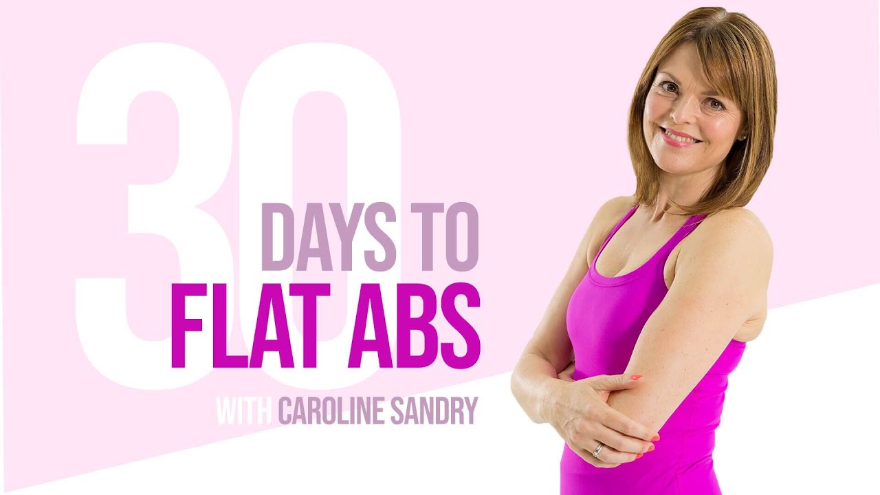 30 Days to Flat Abs with Caroline Sandry (TRAILER)