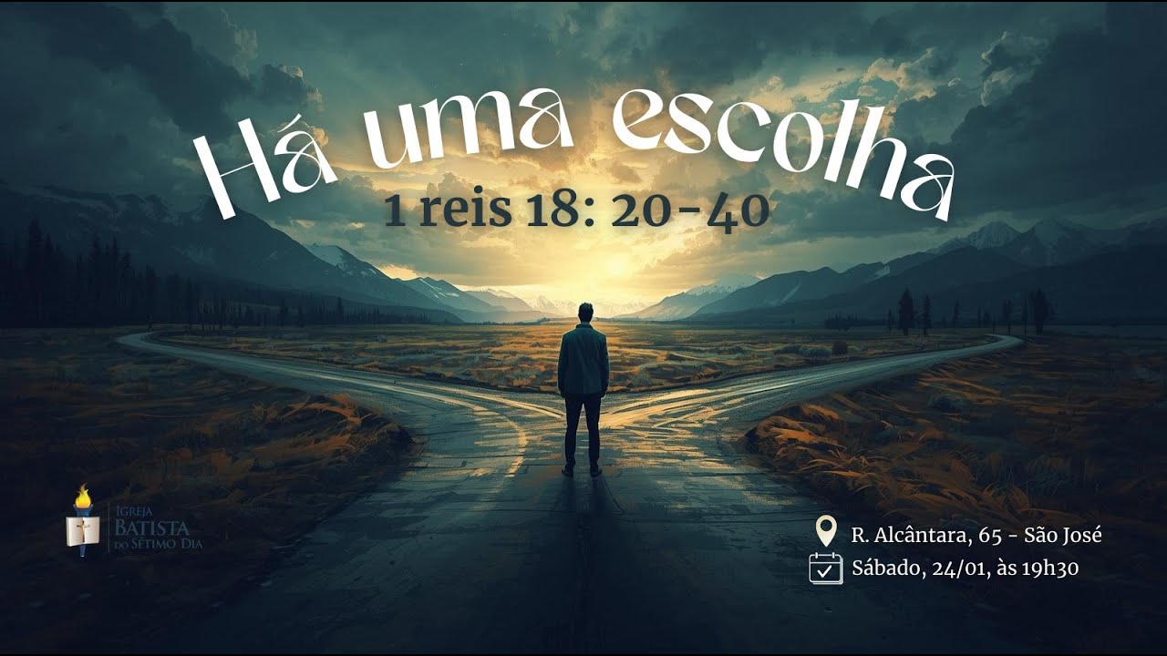 Desafio no Monte Carmelo: A Escolha entre Deus e o Mundo | 1 Reis 18:20-40 | PIB Sétimo Dia Novo Ham