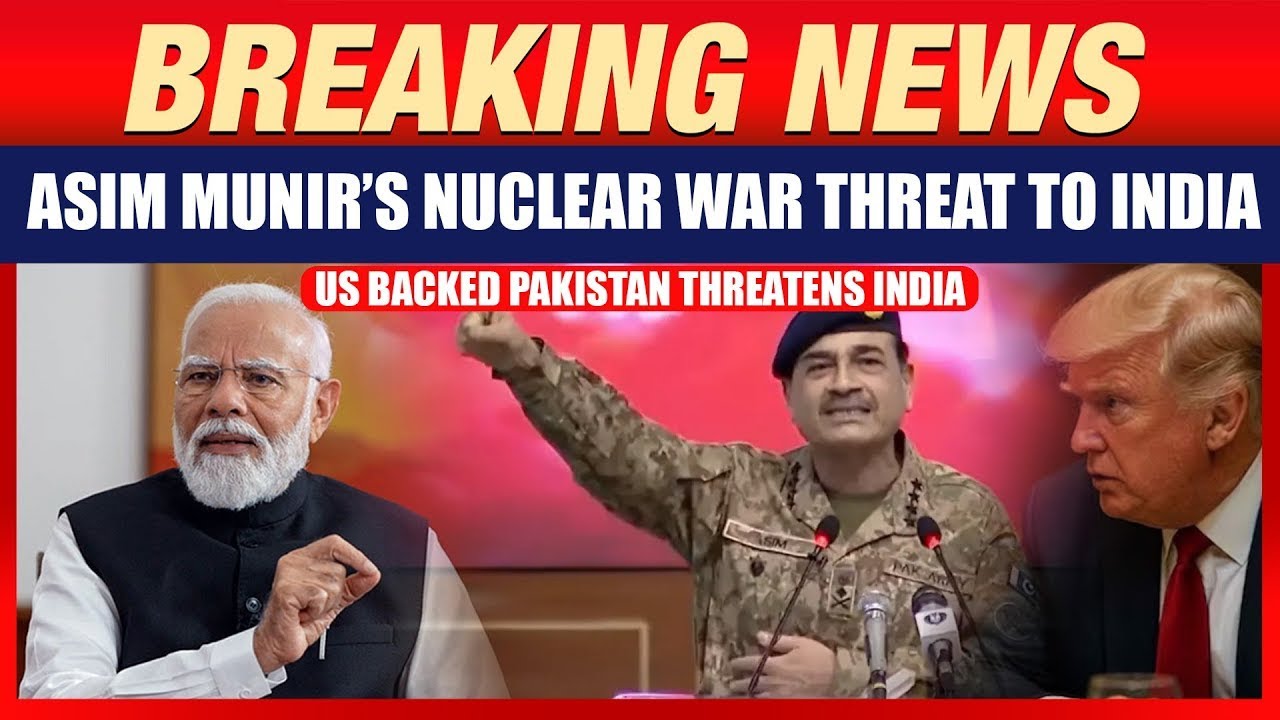 Pakistan Army Chief Asim Munir Issues Nuclear Threat to India From US Soil | News9