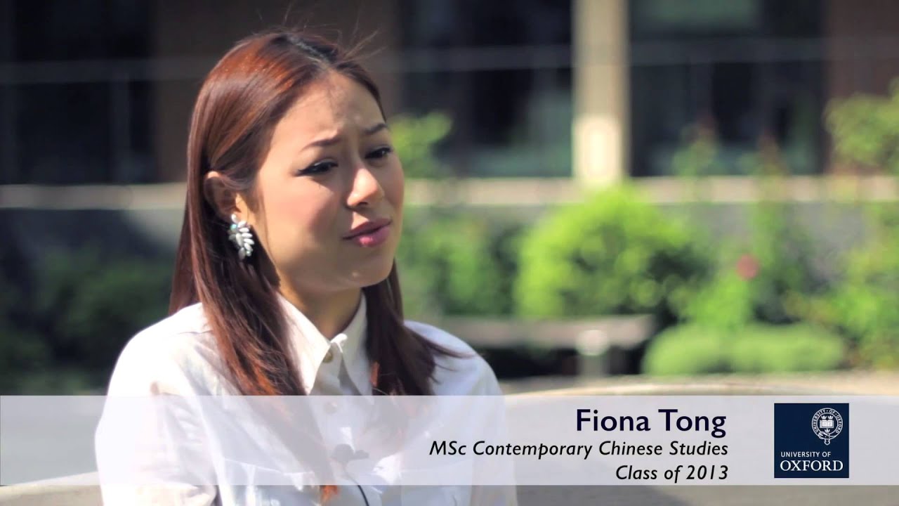 Oxford Sino Alliance - Masters in Contemporary Chinese Studies at Oxford | Alumni Network