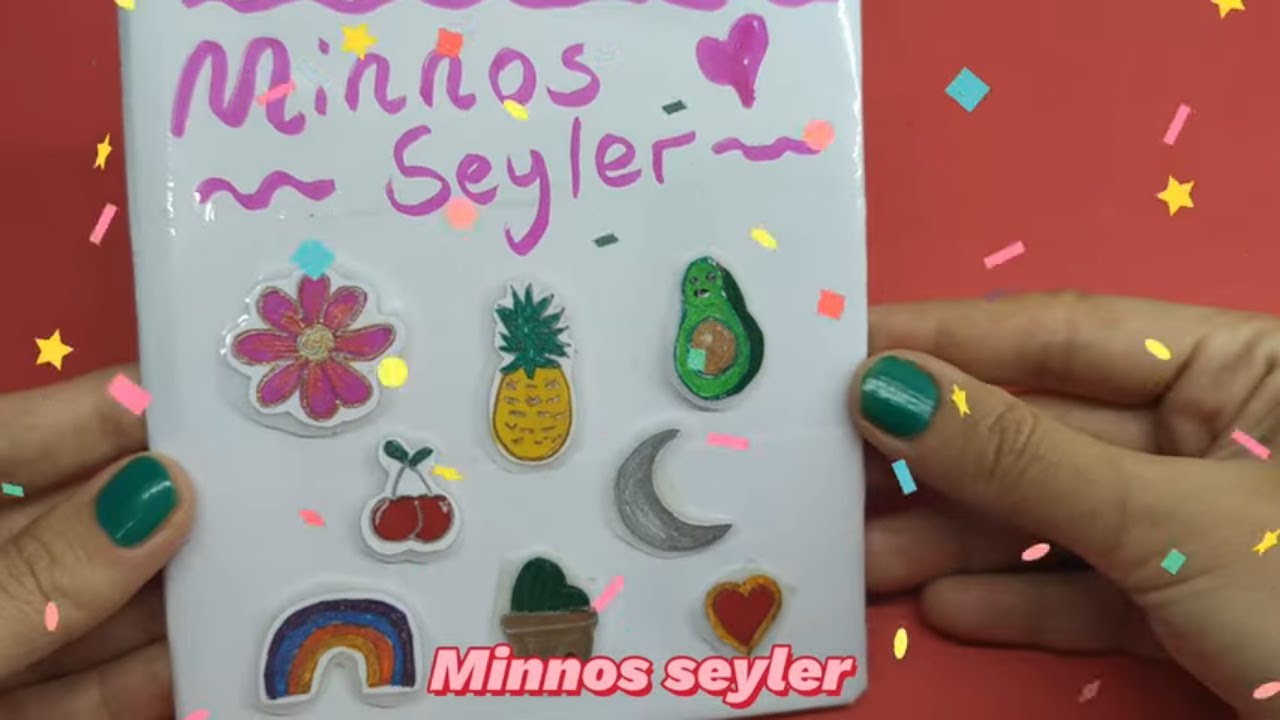 Evde Sticker yapıyoruz / Diy Sticker
