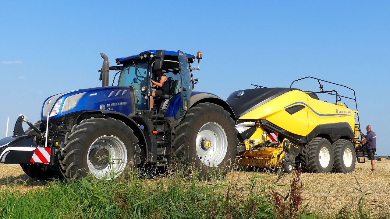 Demo New Holland Big Baler 1290 High Density voor het eerst in Noord Nederland.