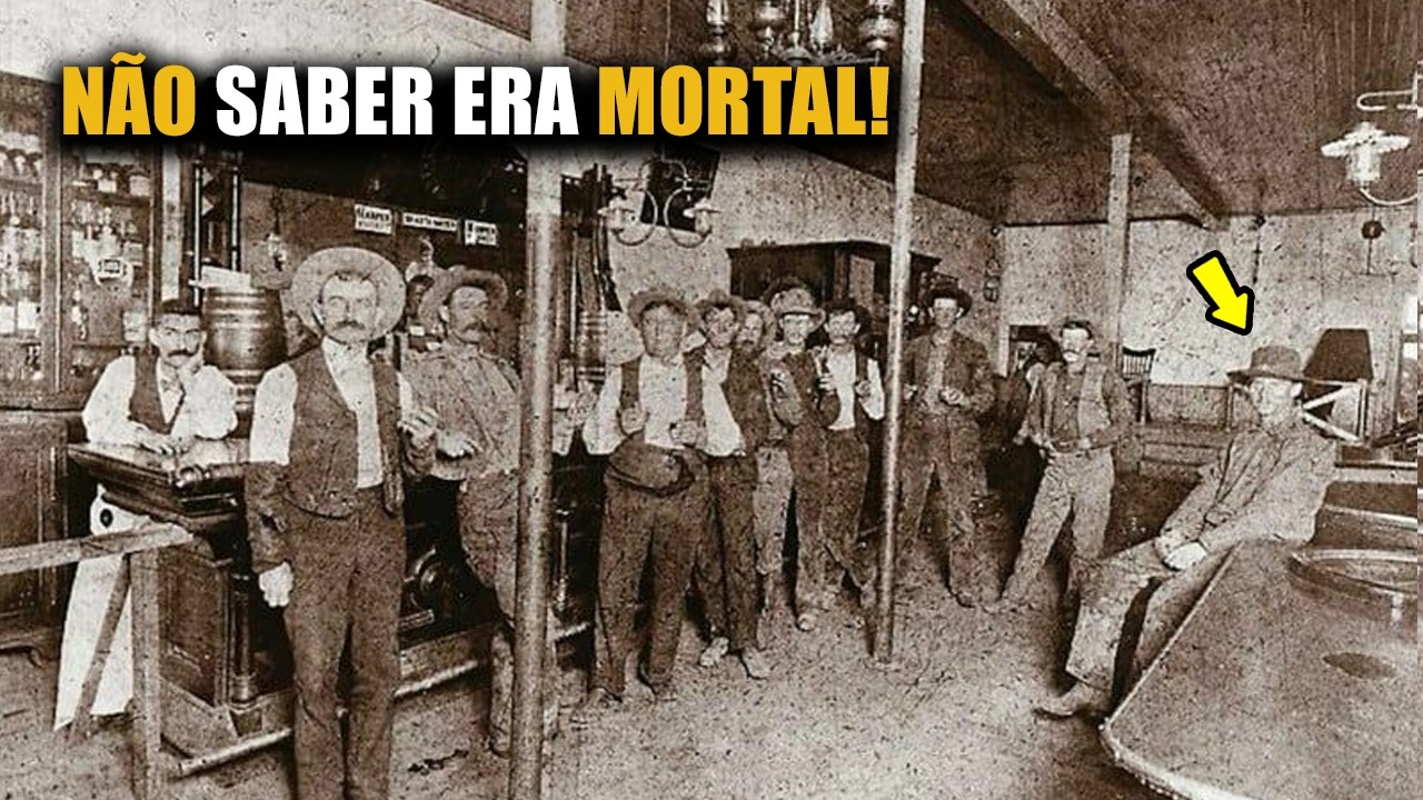 O que você NÃO podia fazer em um saloon do Velho Oeste