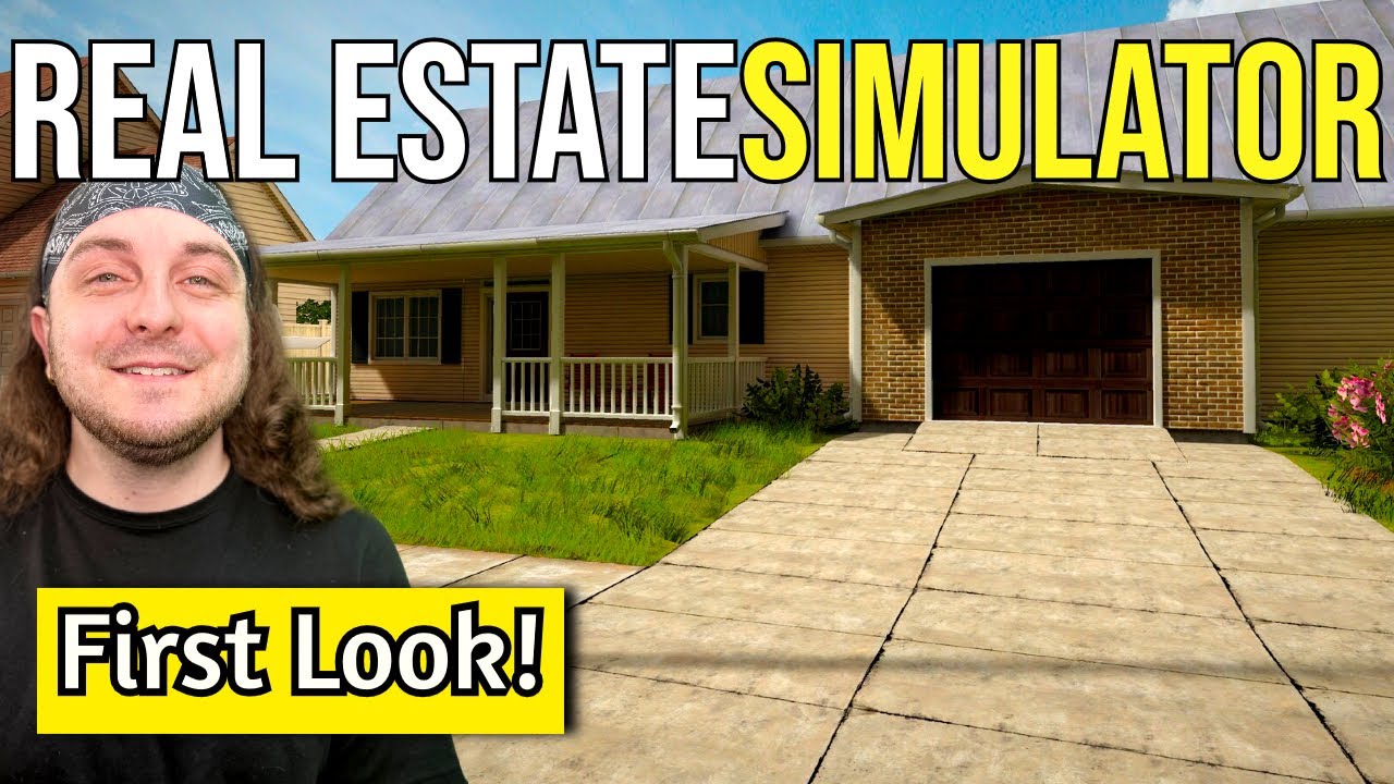 FIRST EARLY LOOK at UPCOMING REAL ESTATE SIMULATOR!