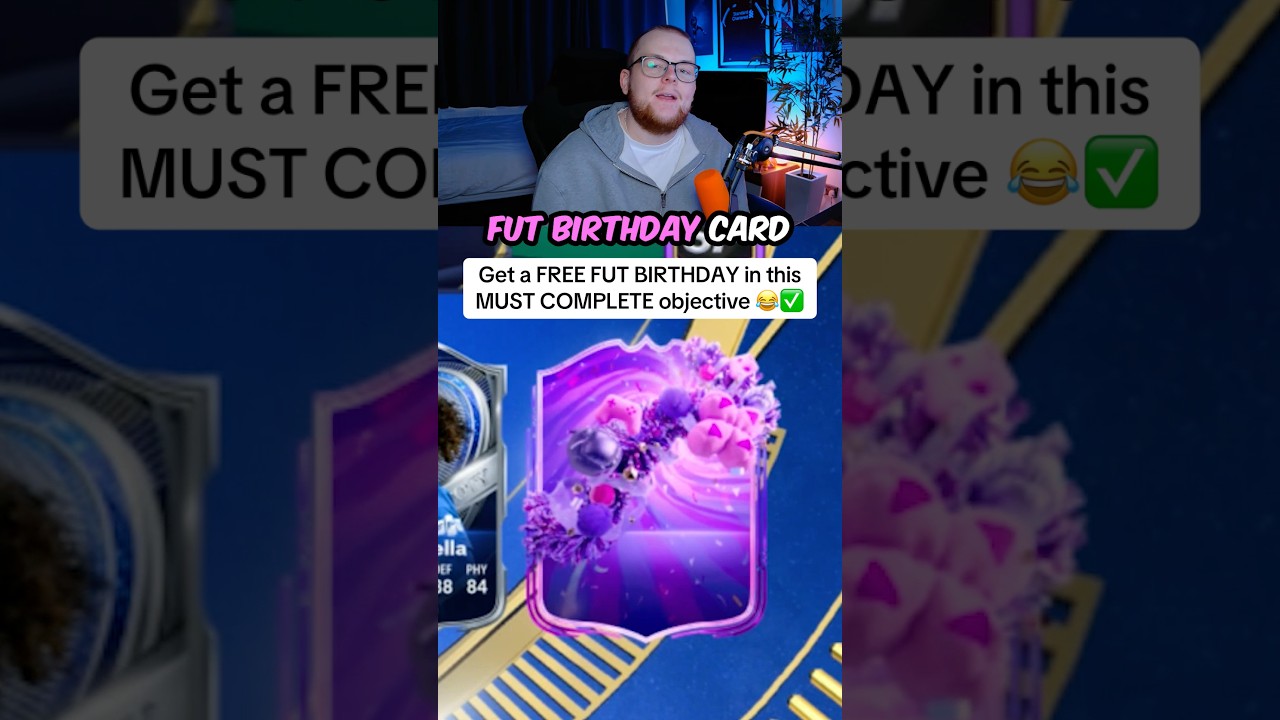 Get a FREE 90+ FUT BIRTHDAY card in THIS objective 😂✅ #fc26 #fifa #ultimateteam