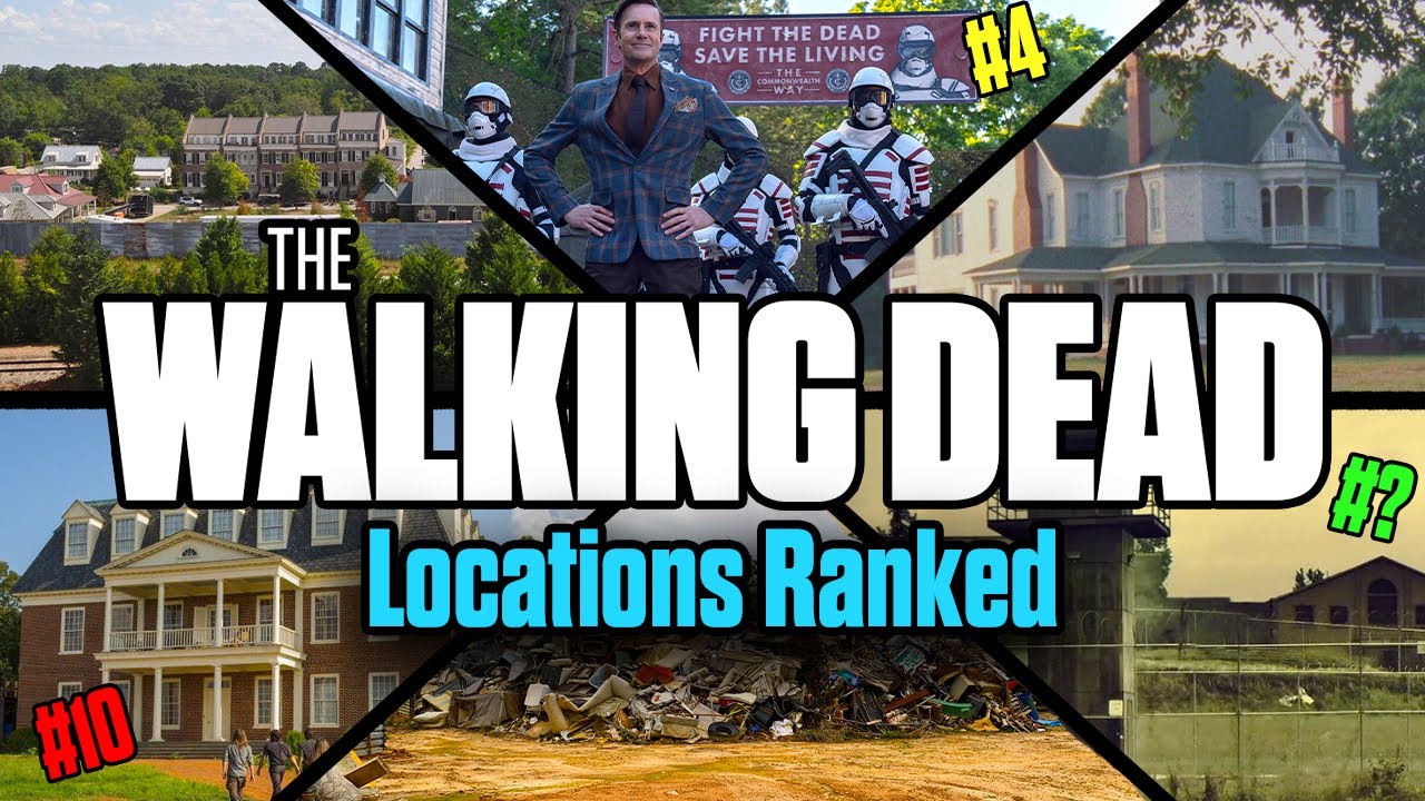 The Walking Dead Locations & Communities Ranked!