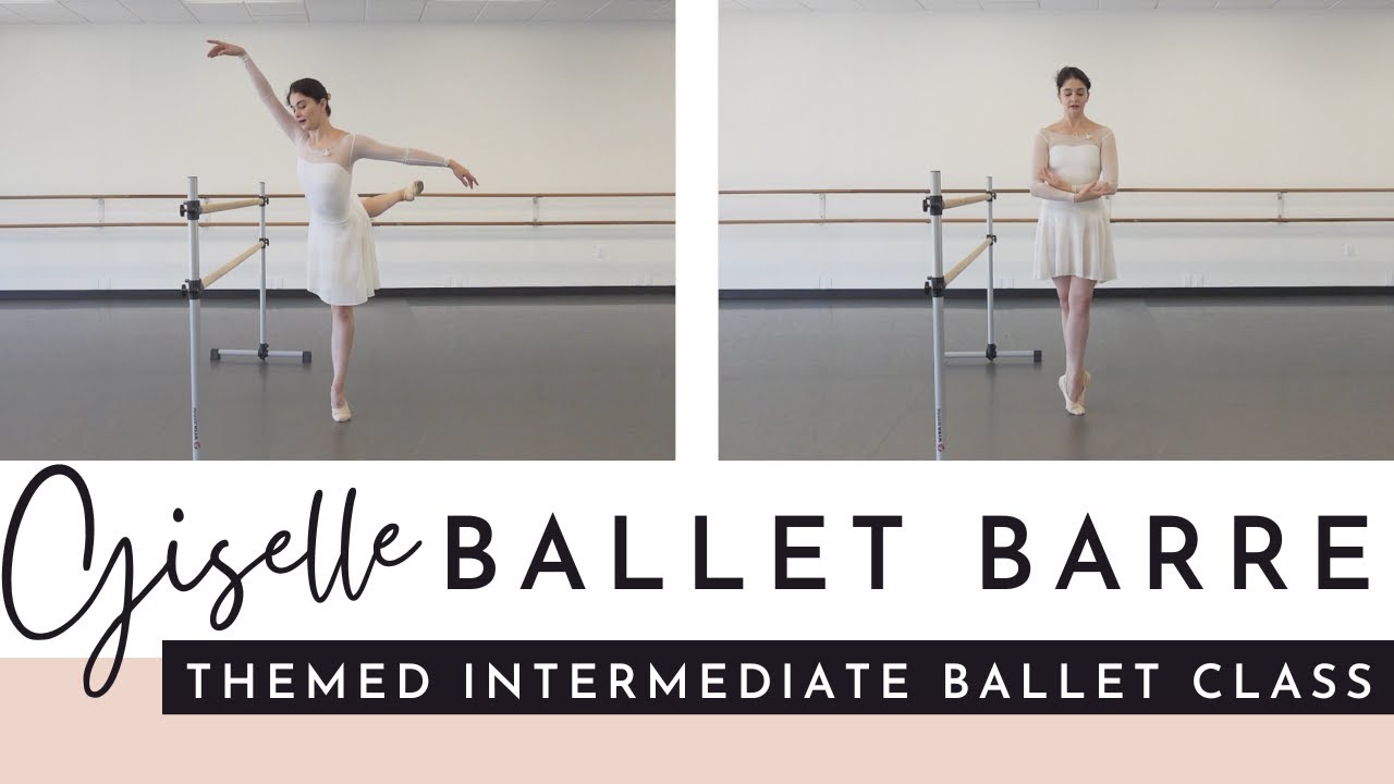 Giselle Inspired Barre | Themed Ballet Class for Artistry | Intermediate Level | Kathryn Morgan