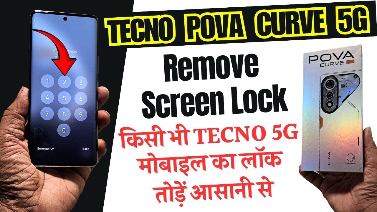 How to unlock Tecno 5g mobile👉 Tecno Pova Curve 5g Reset Password - without pc