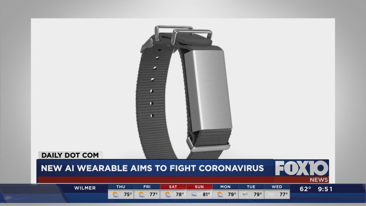 New AI wearable aims to fight coronavirus