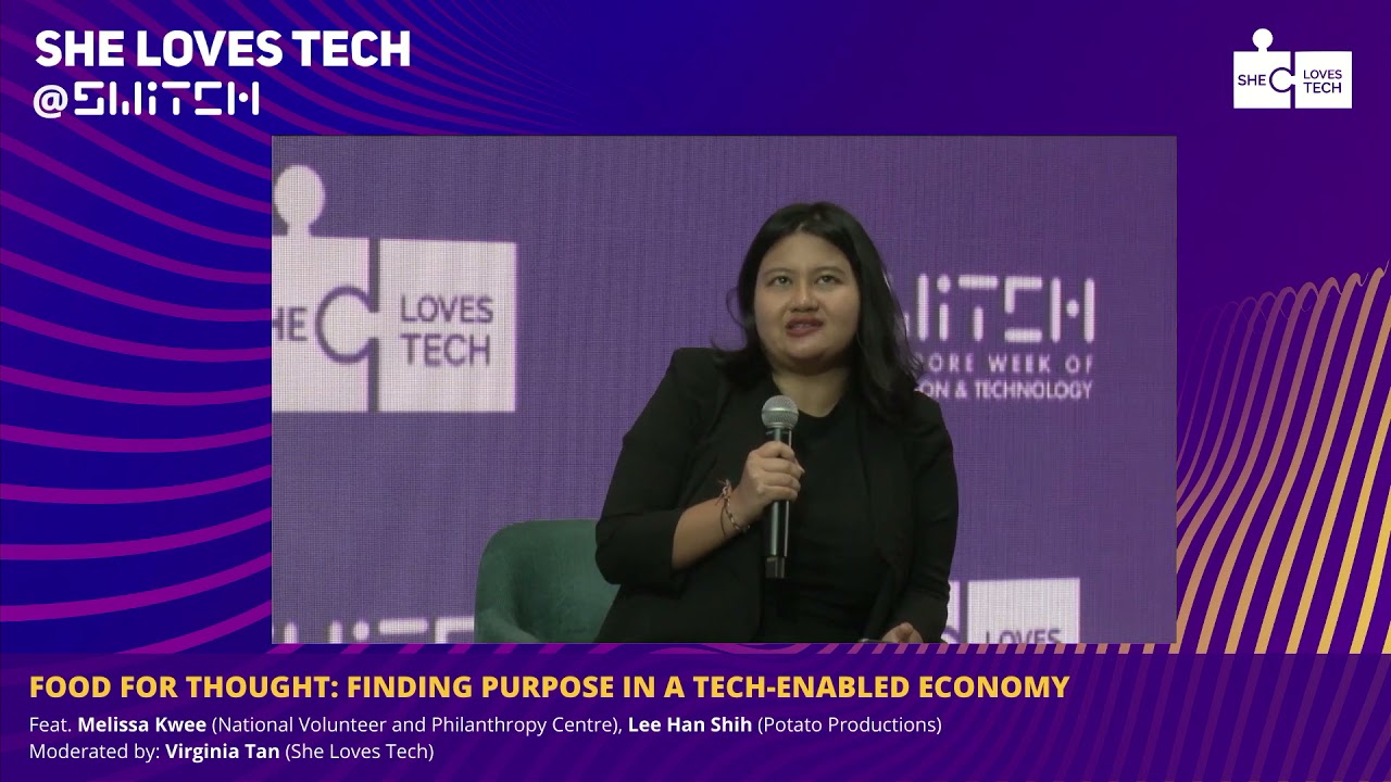 She Loves Tech @ SWITCH 2021: Food for Thought: Finding Purpose in a Tech-Enabled Economy