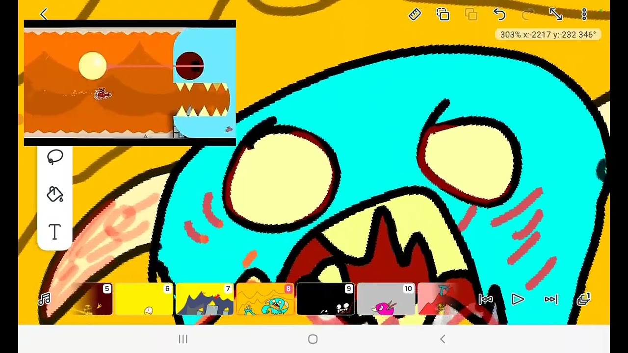 Too kid friendly animacion