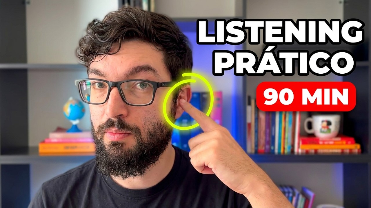 Pratique seu Listening: 1 Hora e Meia de Ingl&ecirc;s Lento e Claro