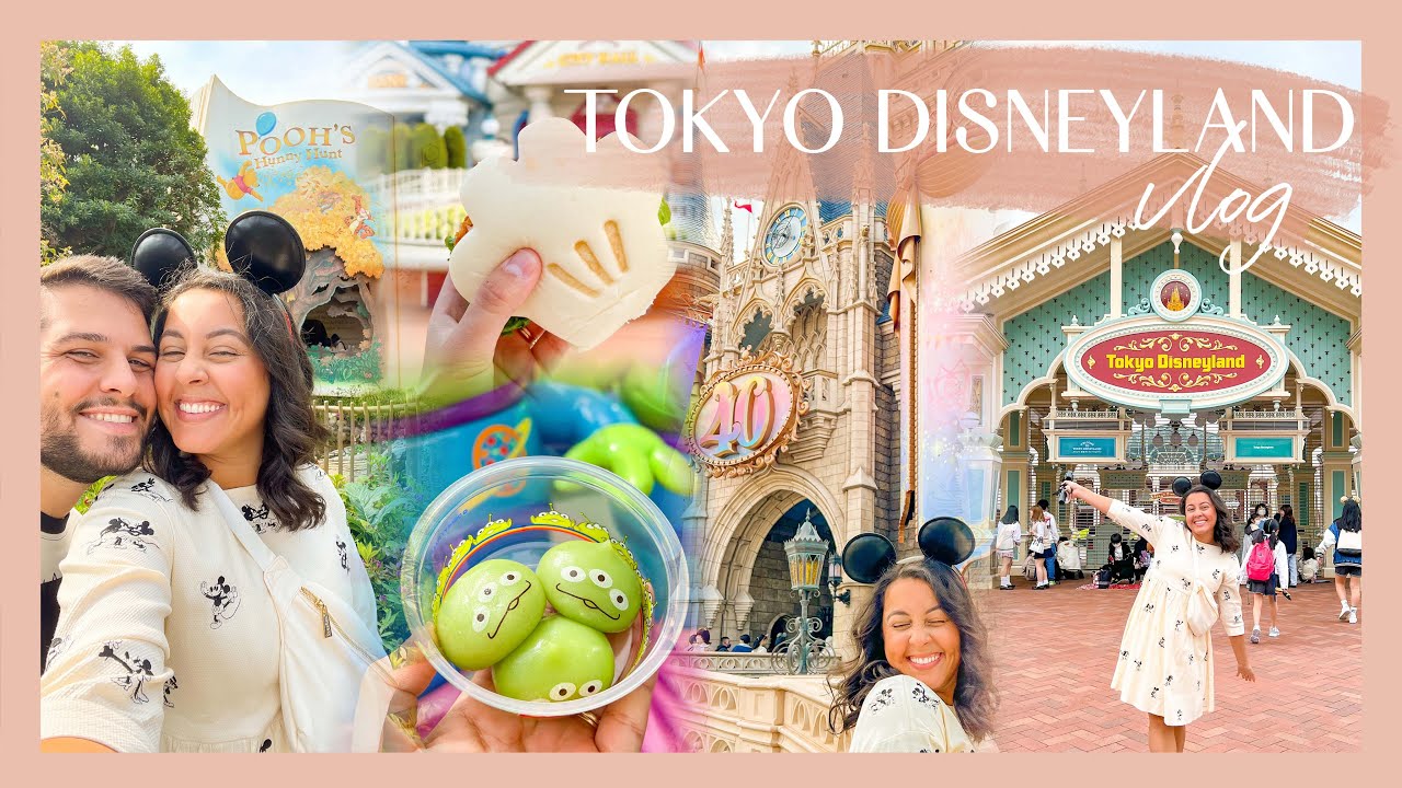 Visiting Tokyo Disneyland For The First Time! | JAPAN VLOGS #1
