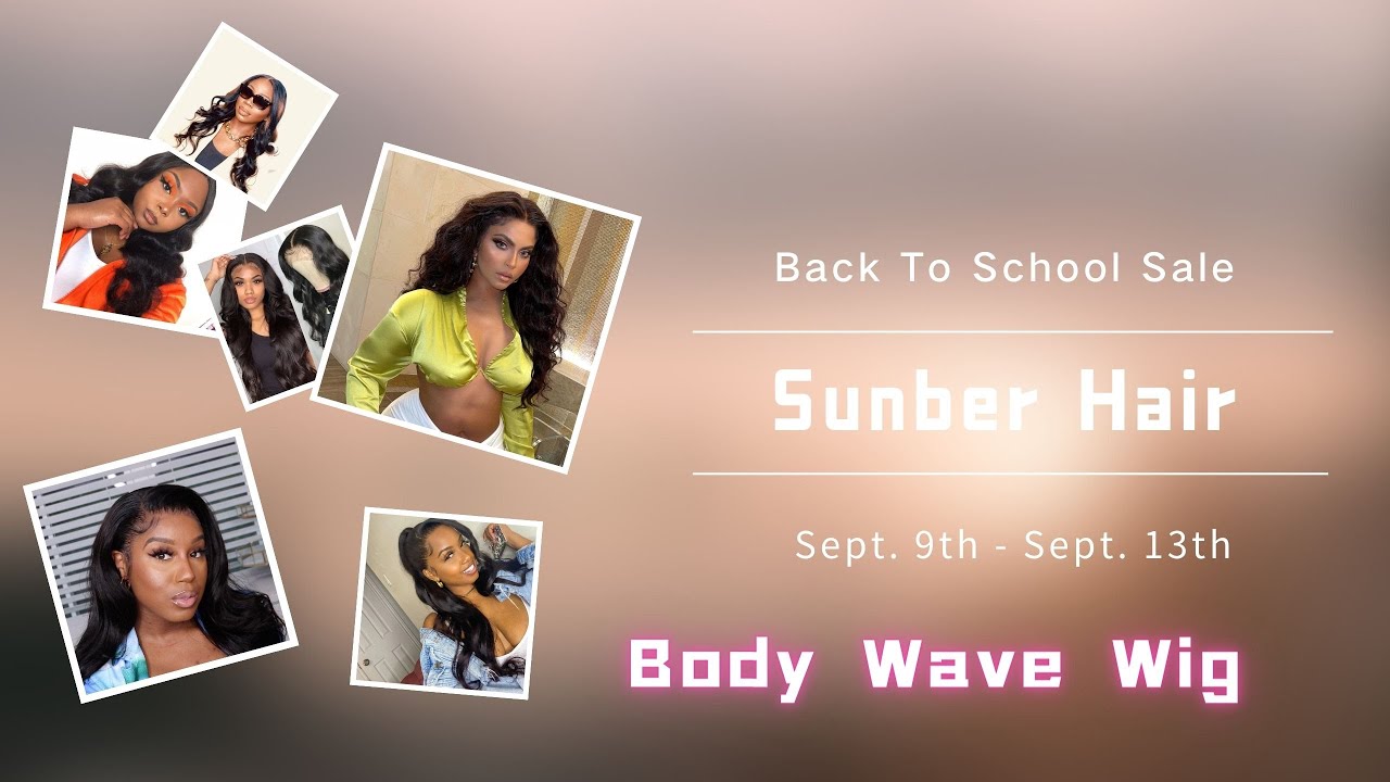 Show Your Body Wave Wig Photo With Beauties| Everyone Is Charming| Beauty Are yourself | Sunber Hair