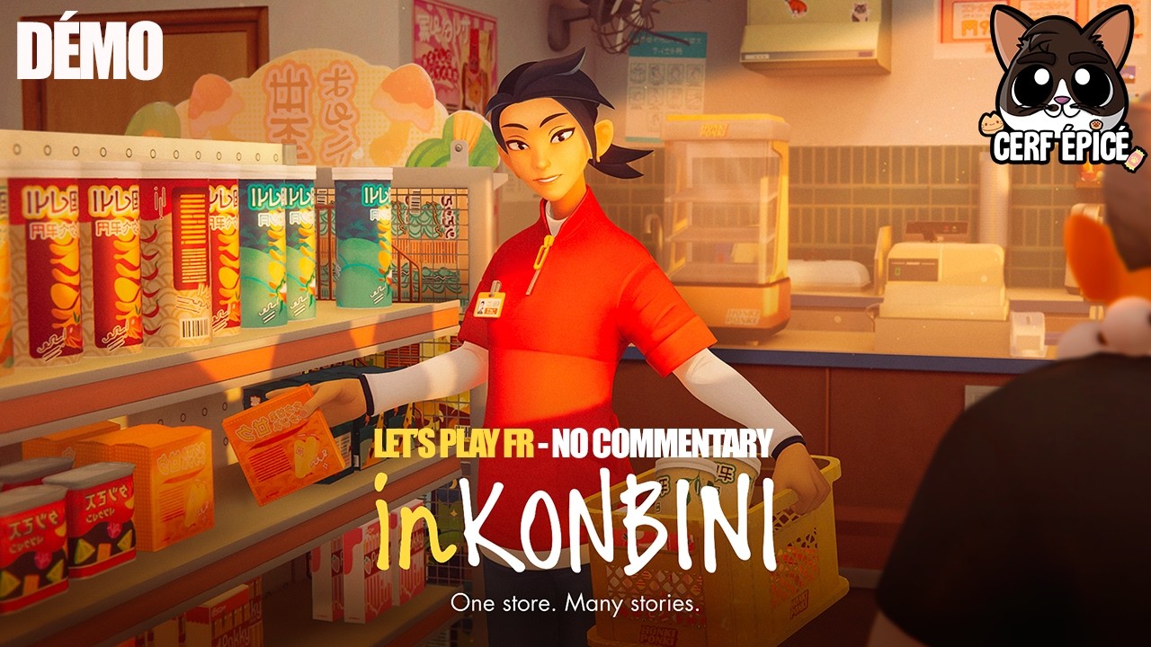 #00 - inKonbini - D&eacute;couverte de la d&eacute;mo - 1 nuit avec Makoto 😇 Let's Play FR - No Commentary