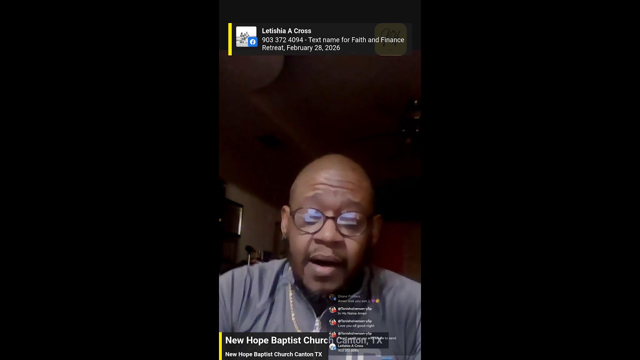 New Hope Baptist Church - CSI - 1.28.26 📱