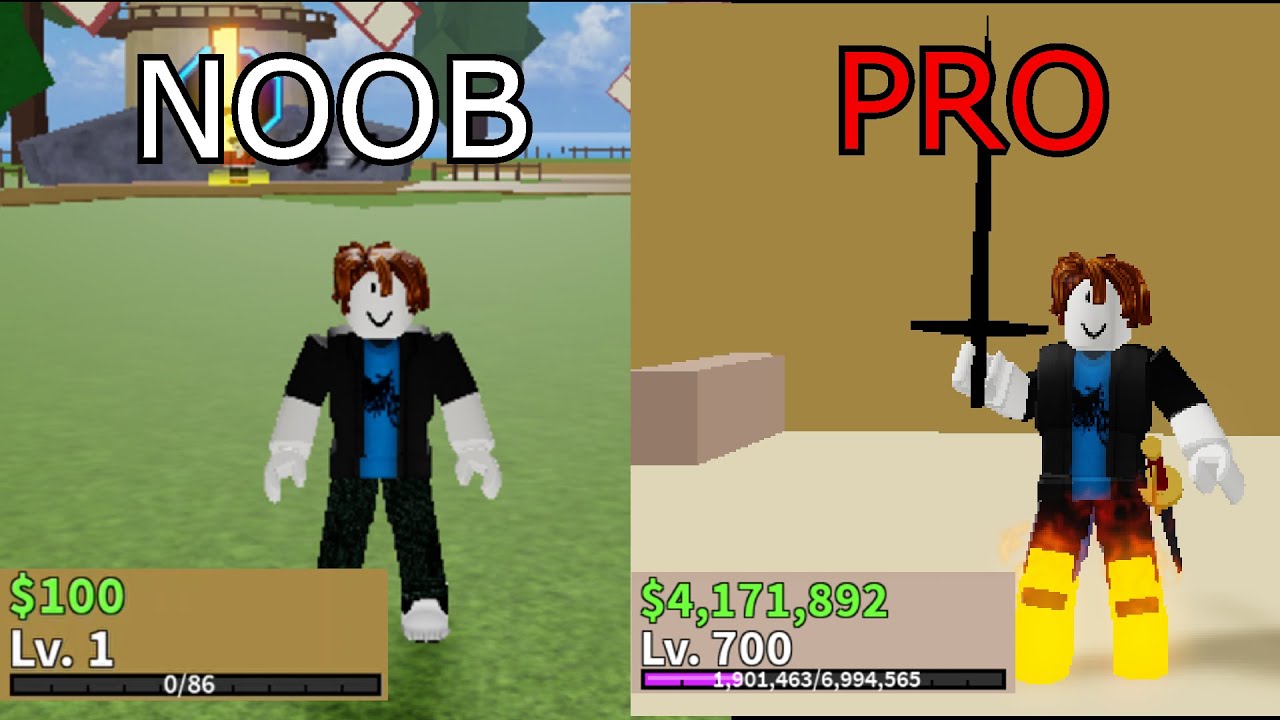 Starting Over Noob to Pro Blox Fruits UPDATE 14