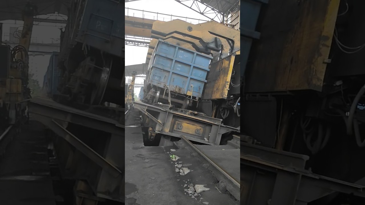 Railway Wagon Unloader #tippler #chp