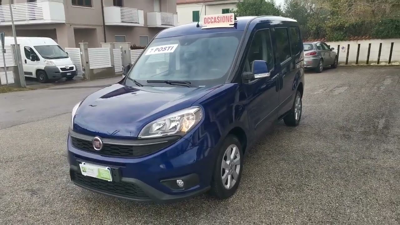 FIAT DOBLO' Combi 7 POSTI 1 6 MultiJet 120cv Lounge   GARANZIA   Ottime condizioni