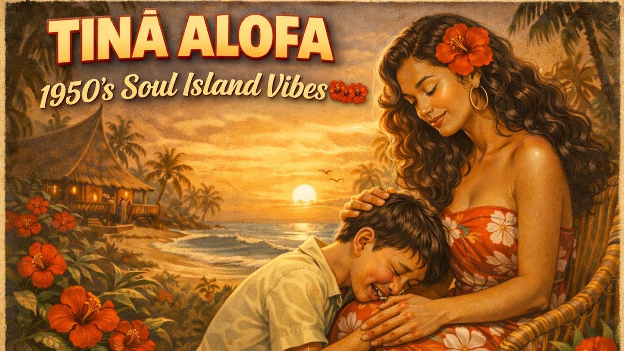 TINĀ ALOFA - 1950'S SOUL ISLAND VIBES 🌺🌺 AI GENERATED COVER CREDIT TO ROSA PAEPAE 🕊️
