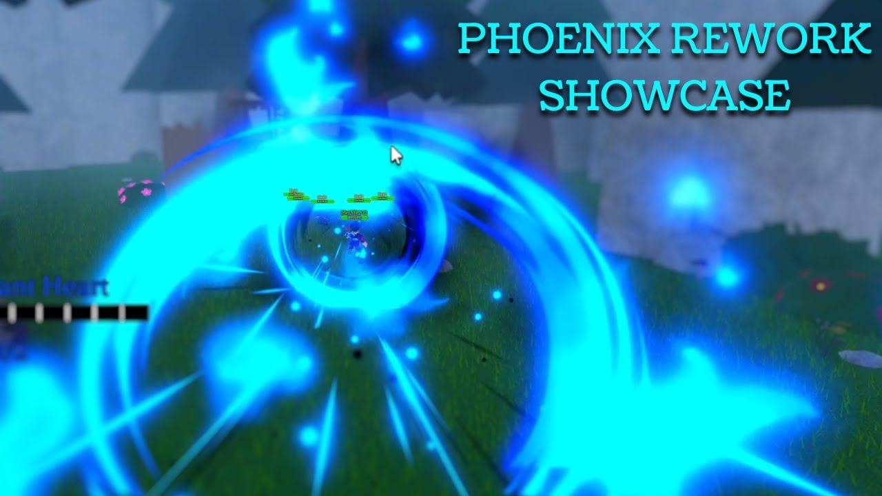 PHOENIX REWORK SHOWCASE PRIMORDIAL ARTS ROBLOX #gaming #roblox #showcase #robloxgames