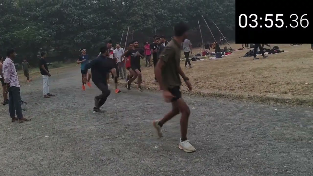 Army 1600m Timing 4.57 Arena Ground Ujjain 