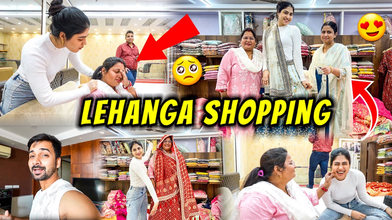 Special din ke liye lehenga shopping