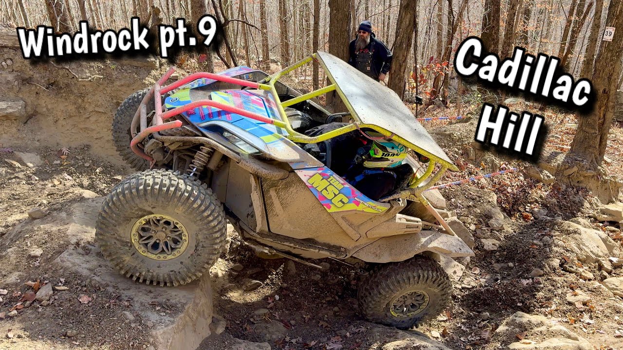 1st CFMOTO ZFORCE to Attempt Cadillac Hill at Windrock Trail 39 with RZR Turbo