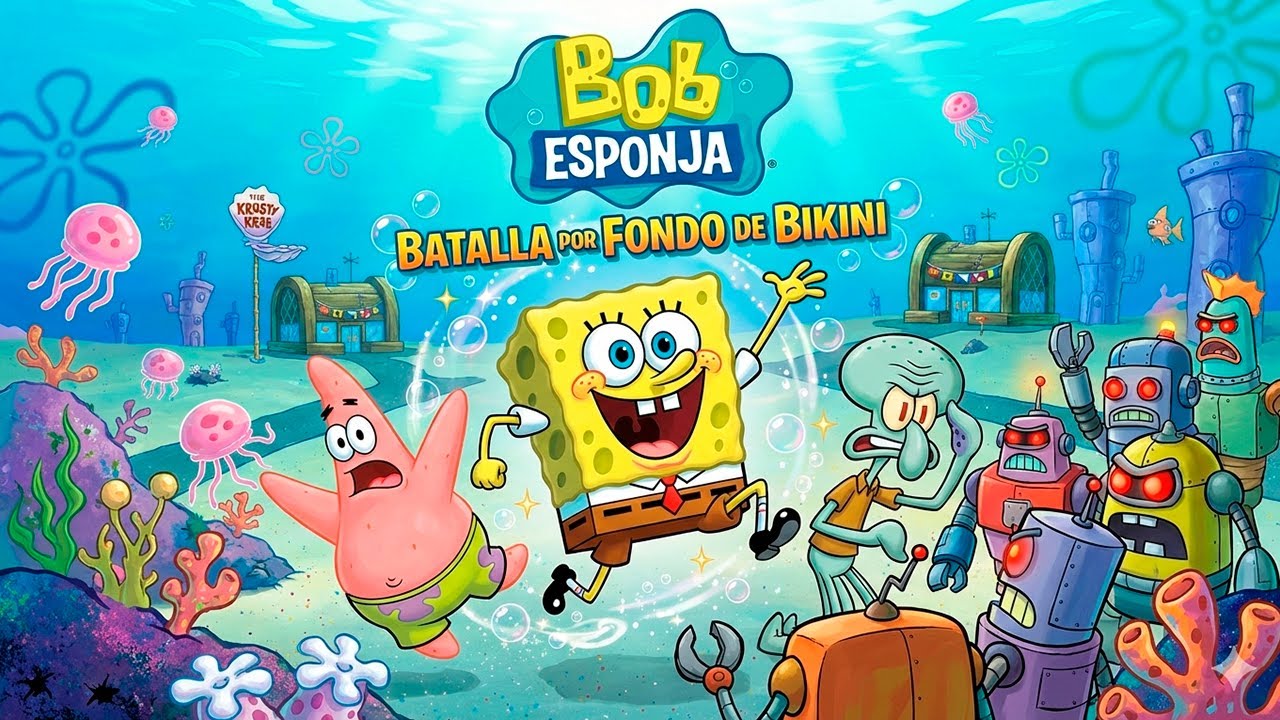 🧽 BOB ESPONJA BATALLA POR FONDO DE BIKINI en Latino para PS3 HENCFW