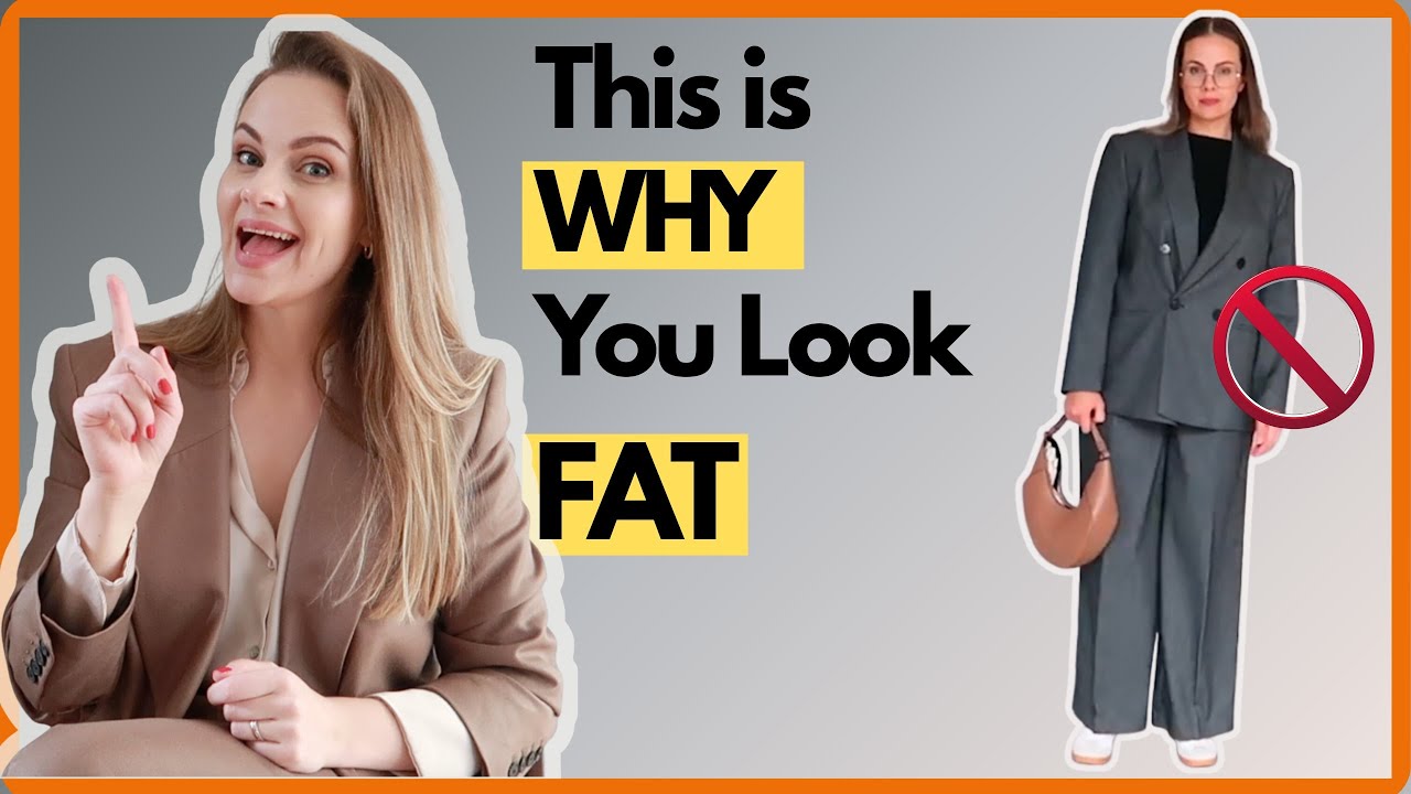 How to Dress to Look Slimmer (without losing weight) | Part 2 | 7 GENIUS Styling Tricks