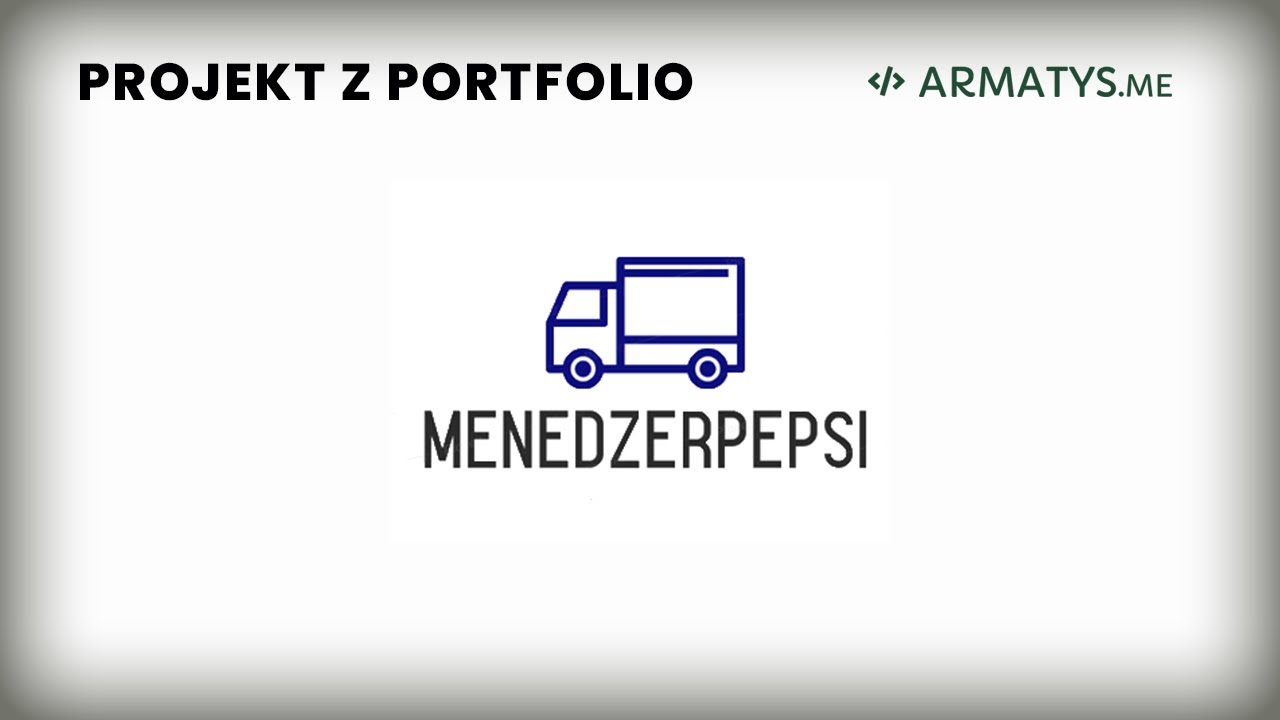 🚛 Aplikacja dla firm dystrybucyjnych - menedzerpepsi.pl [ Prezentacja aplikacji ]