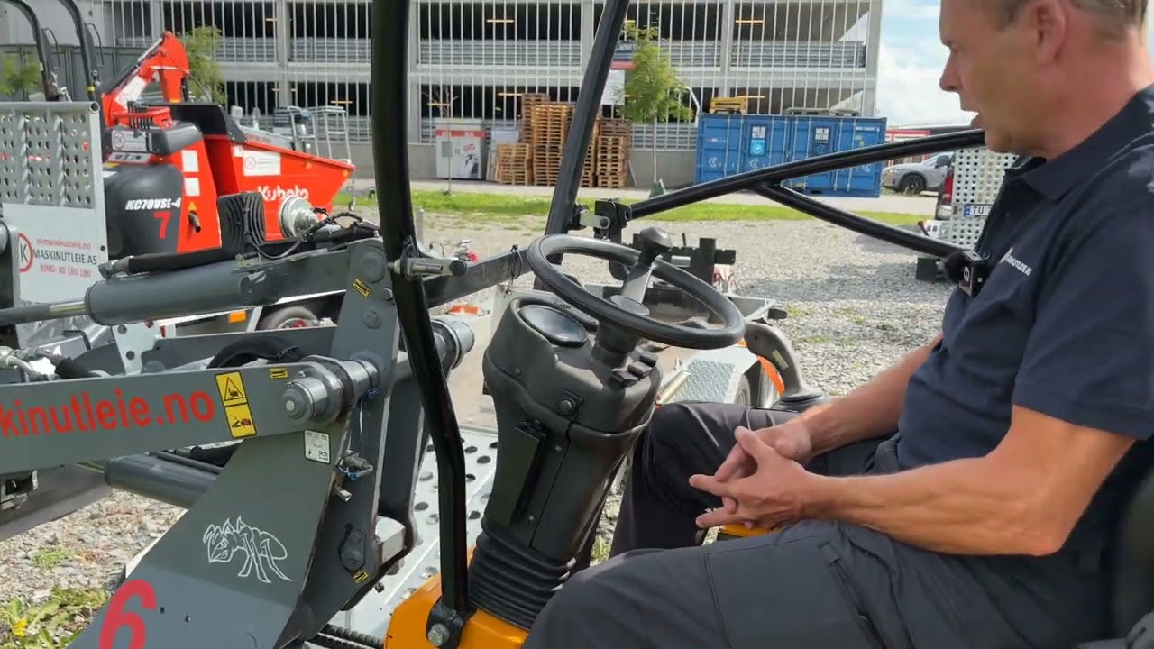 | OK Maskinutleie | Giant 204 SW Instruksjonsvideo