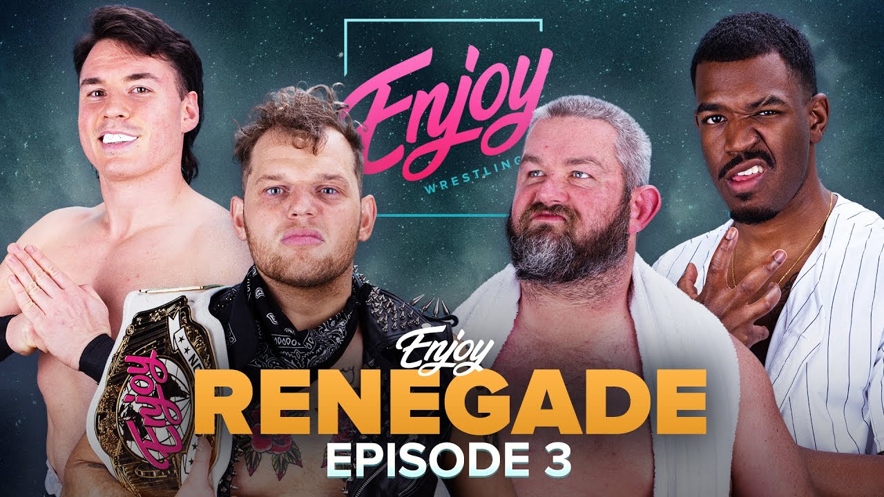 Enjoy Wrestling: Renegade S5/Ep3 Speedball Mike Bailey vs Lee Moriarty | MV Young vs JD Drake
