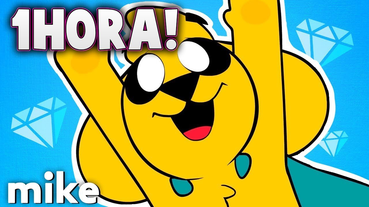 ¡DIAMANTITO 3! DURANTE 1 HORA CHALLENGE 🎤 PARODIA MUSICAL ANIMADA DE MIKECRACK POR UNA HORA #CoMPaS