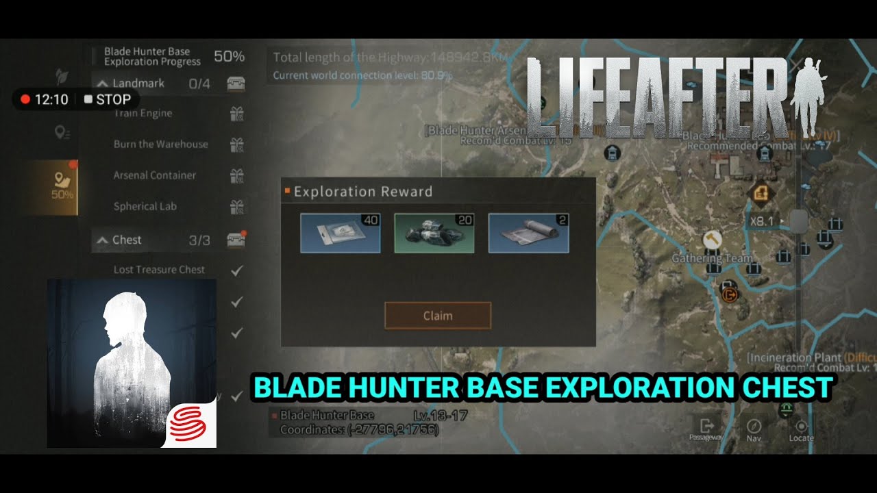 Life After "Blade Hunter Base" Exploration Chest (New Map Update)