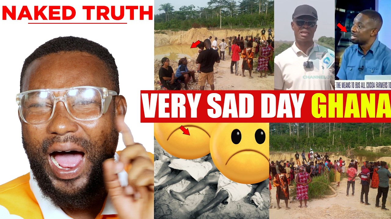 😭Mother & 3 k!ds dr0wn in Galamsey Pit ,10 illegal miners confirmed de@d, 30 in critical condition🚨