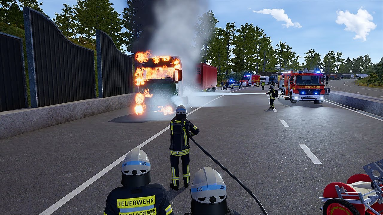 Highway Truck Fire Rescue | Emergency Call 112 Gameplay