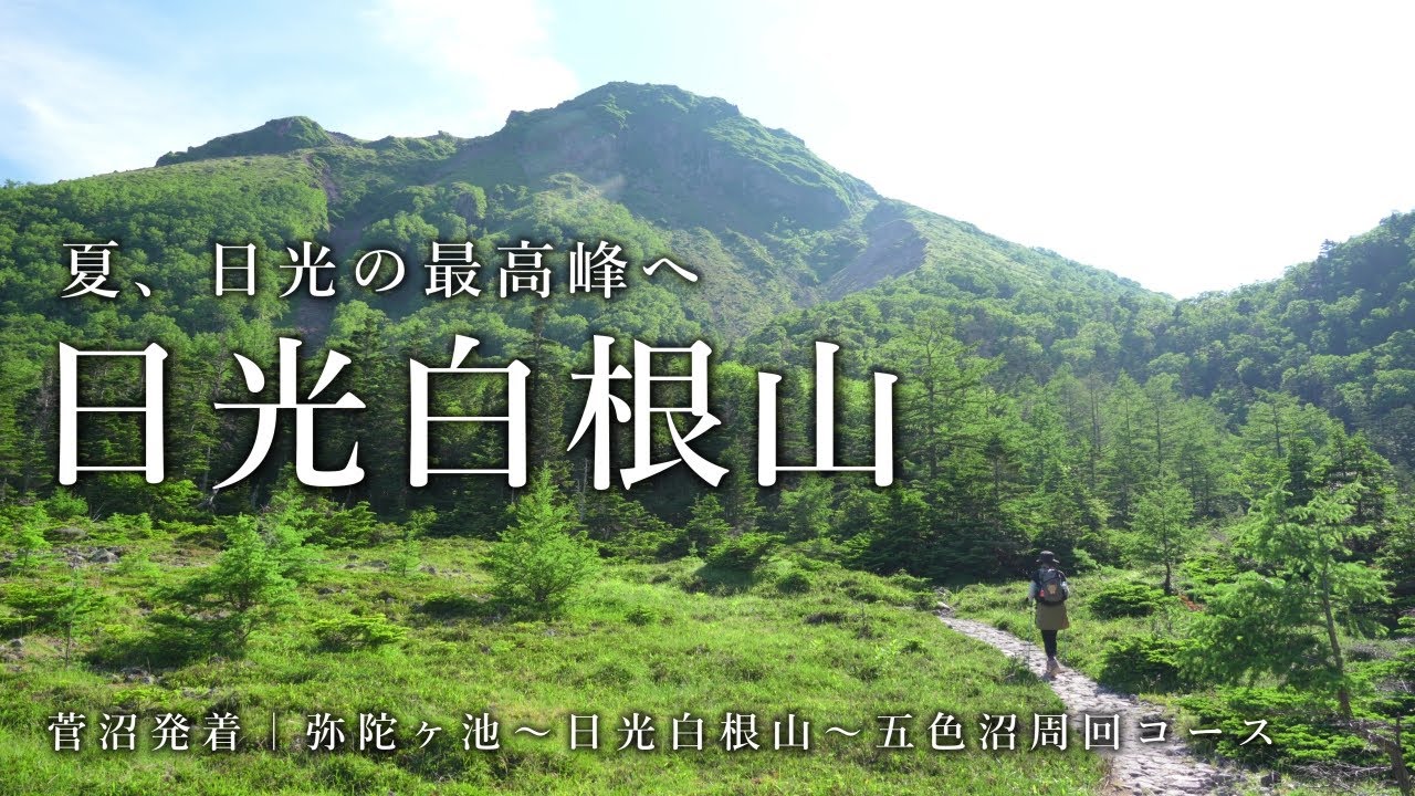 夏、日光の最高峰へ 日光白根山【登山】