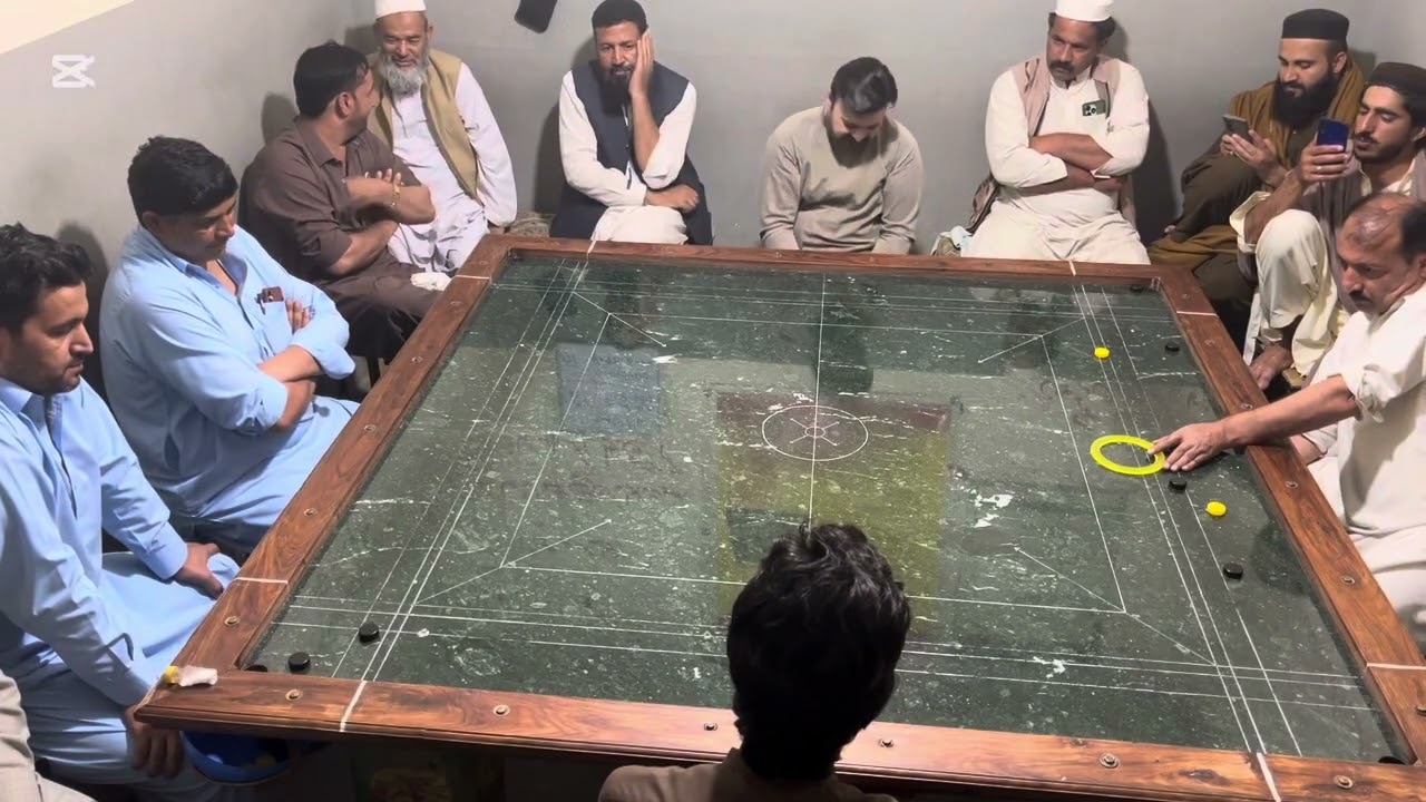 All 🇵🇰 Double carrom Tournament 3rd Round Nasir Khan /Gulab jan VS Adeel /Ahsan Shah Big match