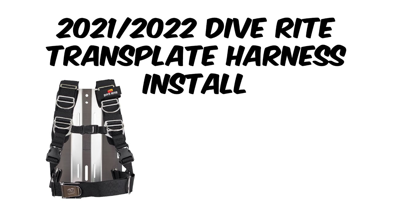 Установка новой подвесной системы Dive Rite Transplate Harness 2022