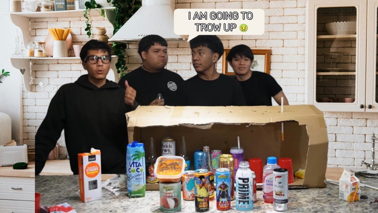 TASTING THE STRANGEST DRINKS IN THE WORLD!!!!!(GONE WRONG)