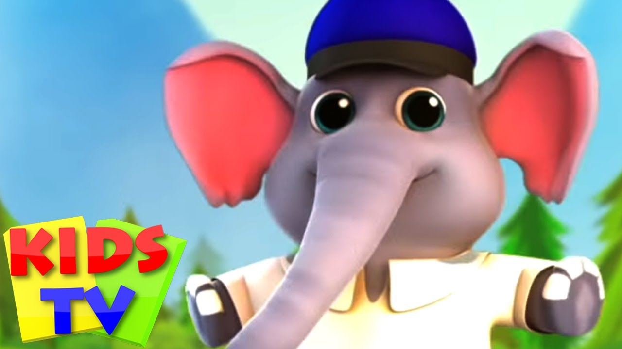 Cinco elefantes pequeños | Música para niños | Educación | Kids TV Español Latino | Dibujos animados