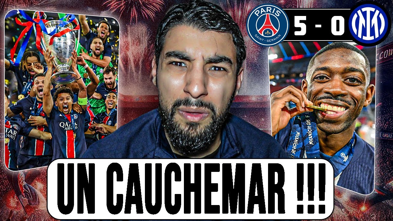 C'EST UN CAUCHEMAR... | Débrief: Finale Ligue des Champions (PSG 5 vs 0 Inter)