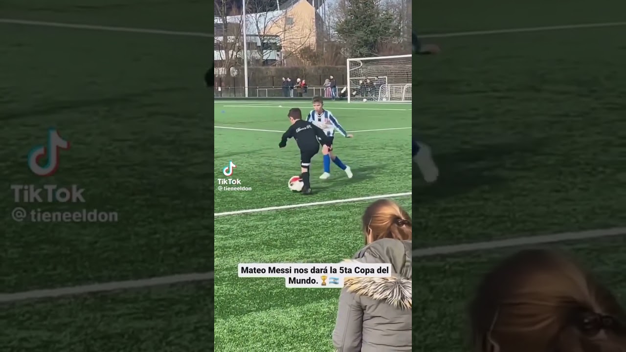You Won&rsquo;t Believe How Good Mateo Messi Skills Fantastic 🤯
