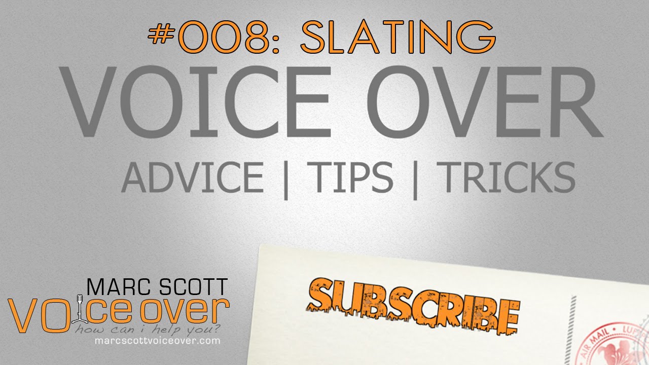 To Slate Or Not To Slate Your Voice Over Audition