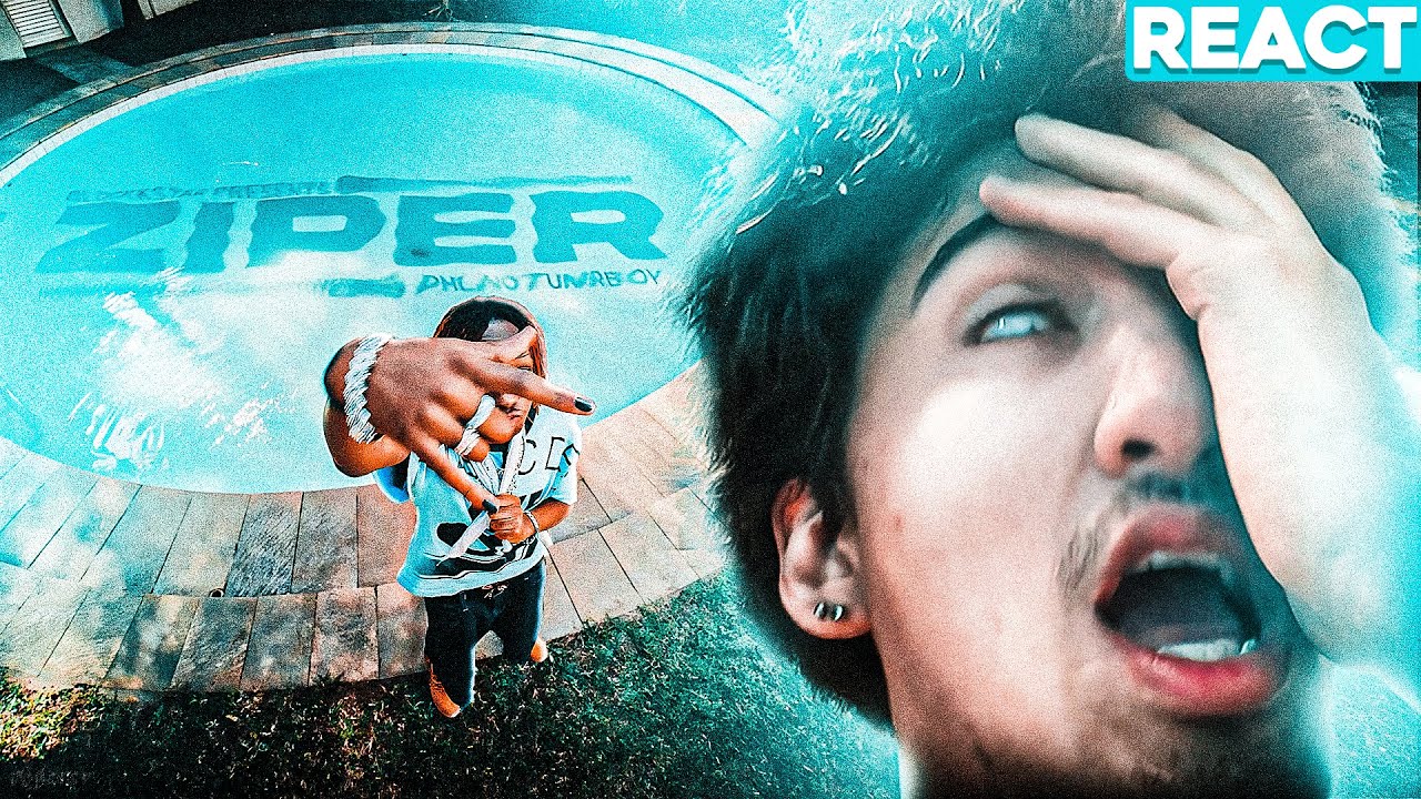 GRINGO DE BOSTA REACTS | @phlnotunrboy - ZIPER (ISSO E UM HIT!)