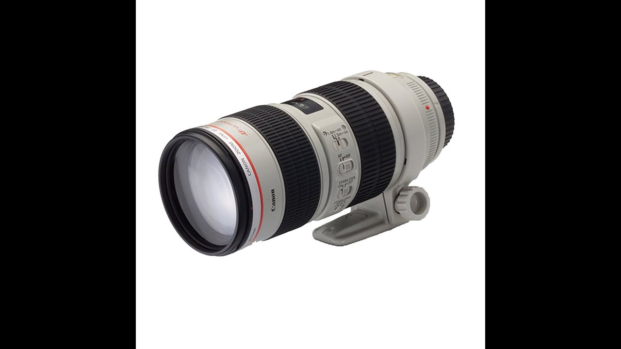 Unboxing Canon EF 70-200 f2.8L