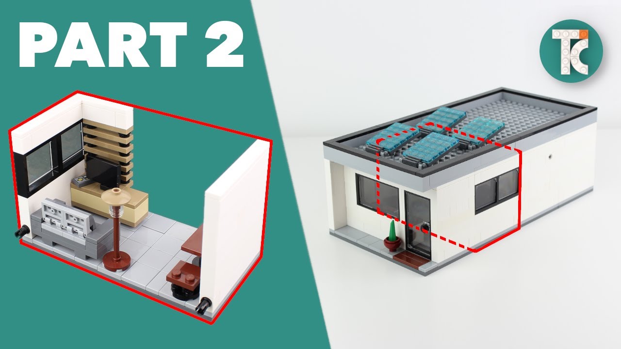 LEGO HOUSE TUTORIAL (Part 2 Living Room)