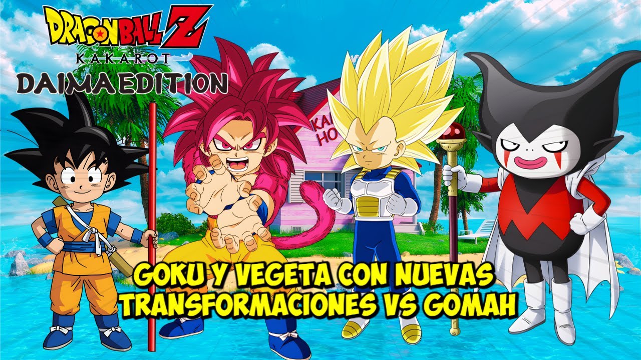 GOKU NUEVAS TRANSFORMACIONES vs GOMAH 😱⚡ FINAL ÉPICO
